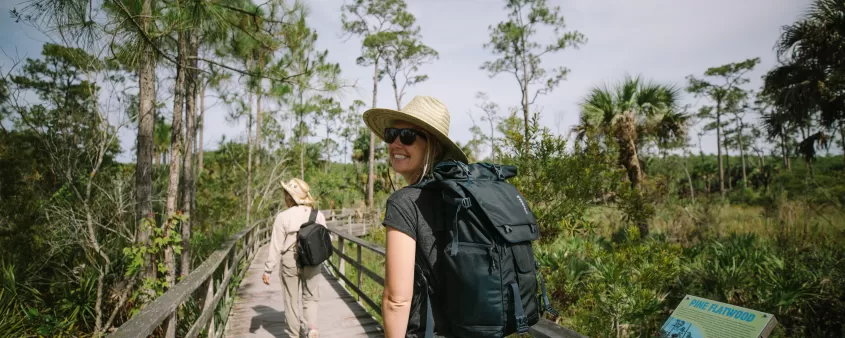 Elena Pressprich hiking